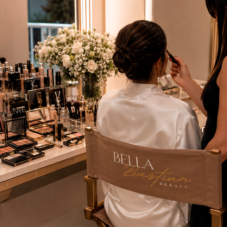 Preparação de noiva no atelier Bella Bastian Beauty