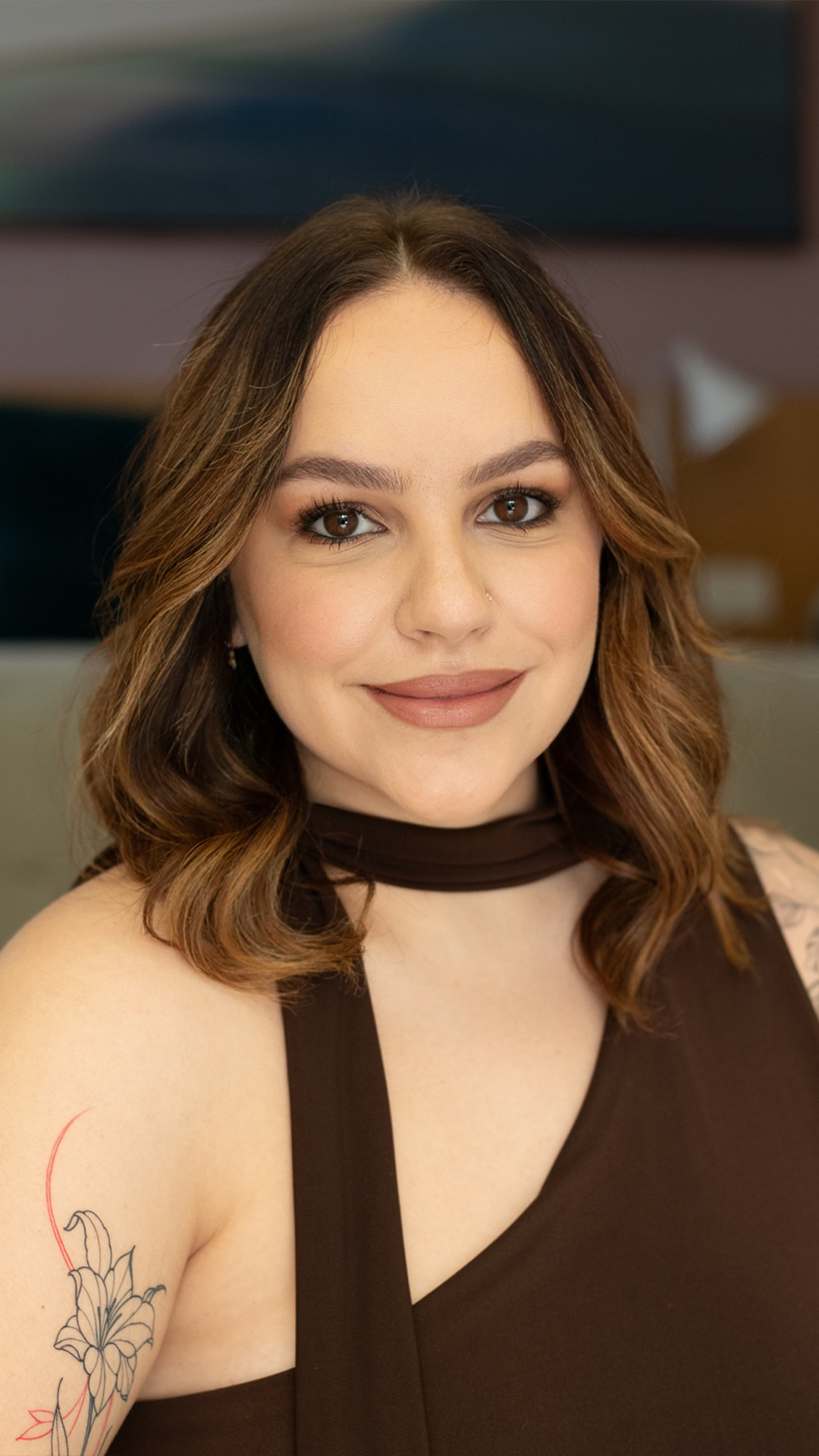 Retrato de Bella Bastian, fundadora da Bella Bastian Beauty